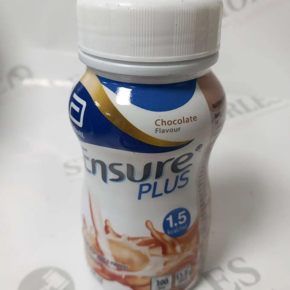 APPROXIMATELY 33 BOTTLES ABBOTT ENSURE PLUS 200ML ASSORTED FLAVOURS