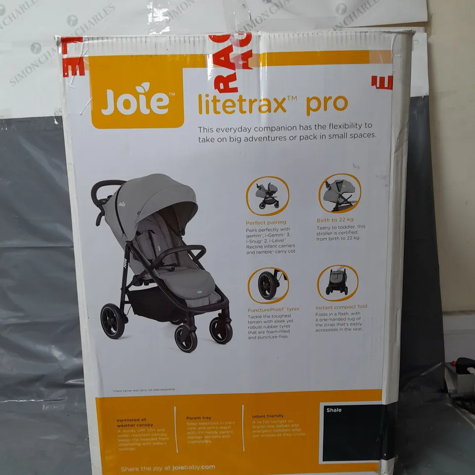 JOIE LITETRAX PRO - PUSHCHAIR - SHALE - COLLECTION ONLY