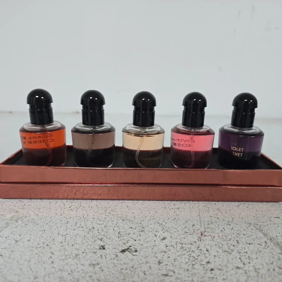 BOXED LAGHMANI LONDON LUXURY WOMENS EAU DE PARFUM SET (5X30ML)