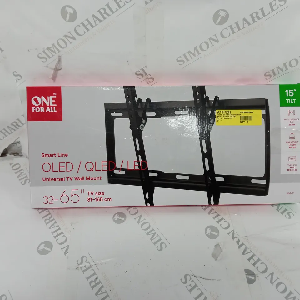 BOXED ONE FOR ALL UNIVERSAL TV MOUNT 