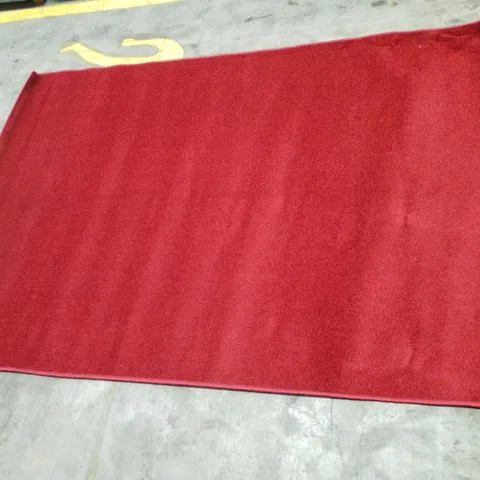 QUALITY DESIGNER HANSE HOME RUG IN RED - 160×240CM