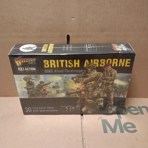 WARLORD GAMES BOLT ACTION BRITISH AIRBORNE PARATROOPERS 28MM 