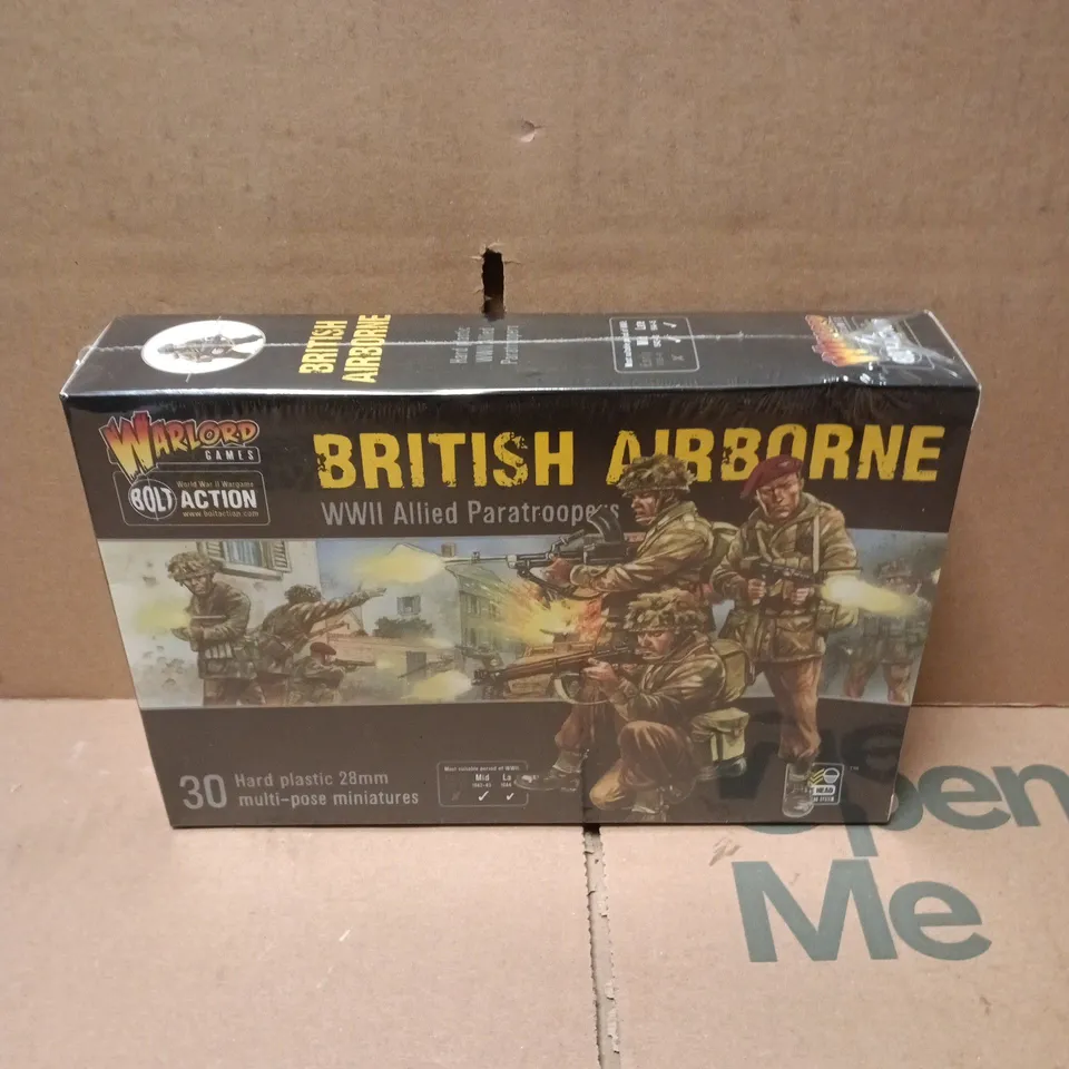 WARLORD GAMES BOLT ACTION BRITISH AIRBORNE PARATROOPERS 28MM 