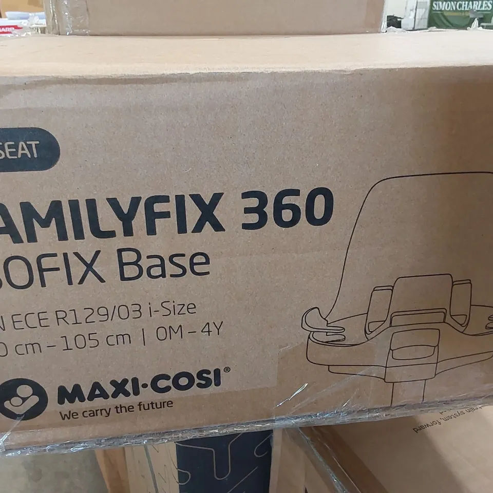 BOXED MAXI-COSI FAMILYFIX 360 ISOFIX BASE