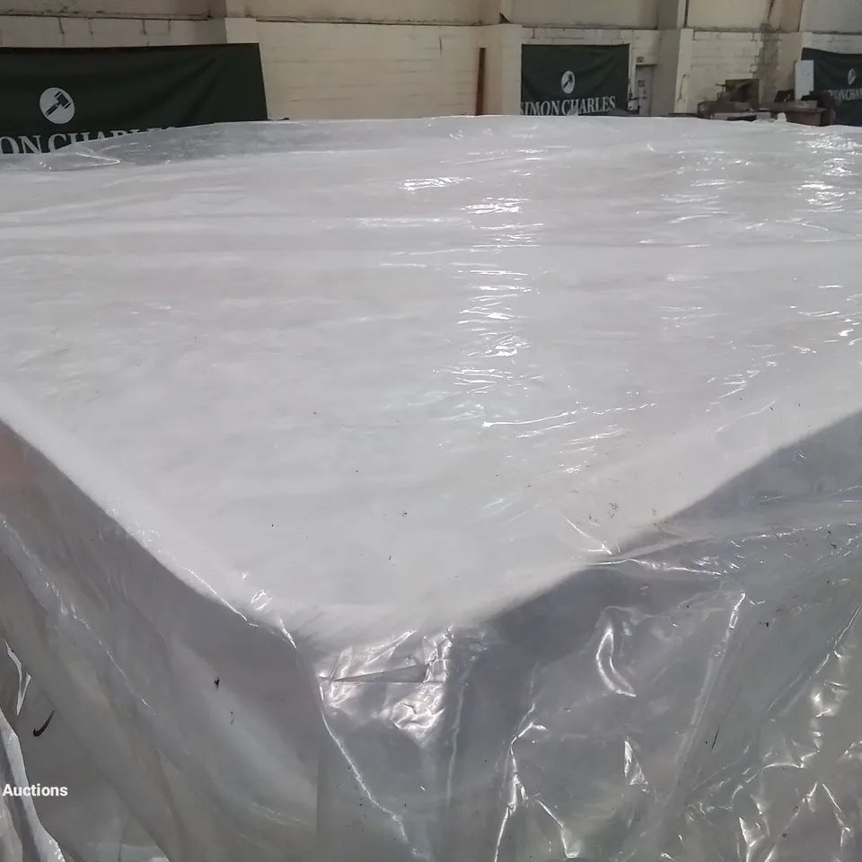 QUALITY BAGGED AND ROLLED ISABEL 4'6" DOUBLE OPEN COIL MATTRESS