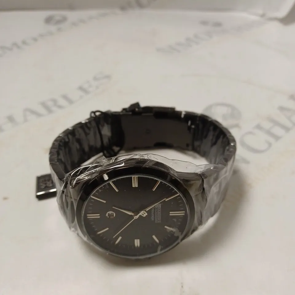 BOXED BARKERS OF KENSINGTON ENTOURAGE STEEL WATCH