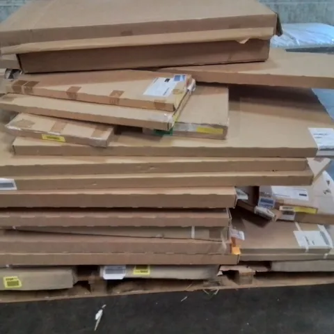 PALLET CONTAINING LARGE QUANTITY OF INCOMPLETE BOXED FURNITURE PARTS
