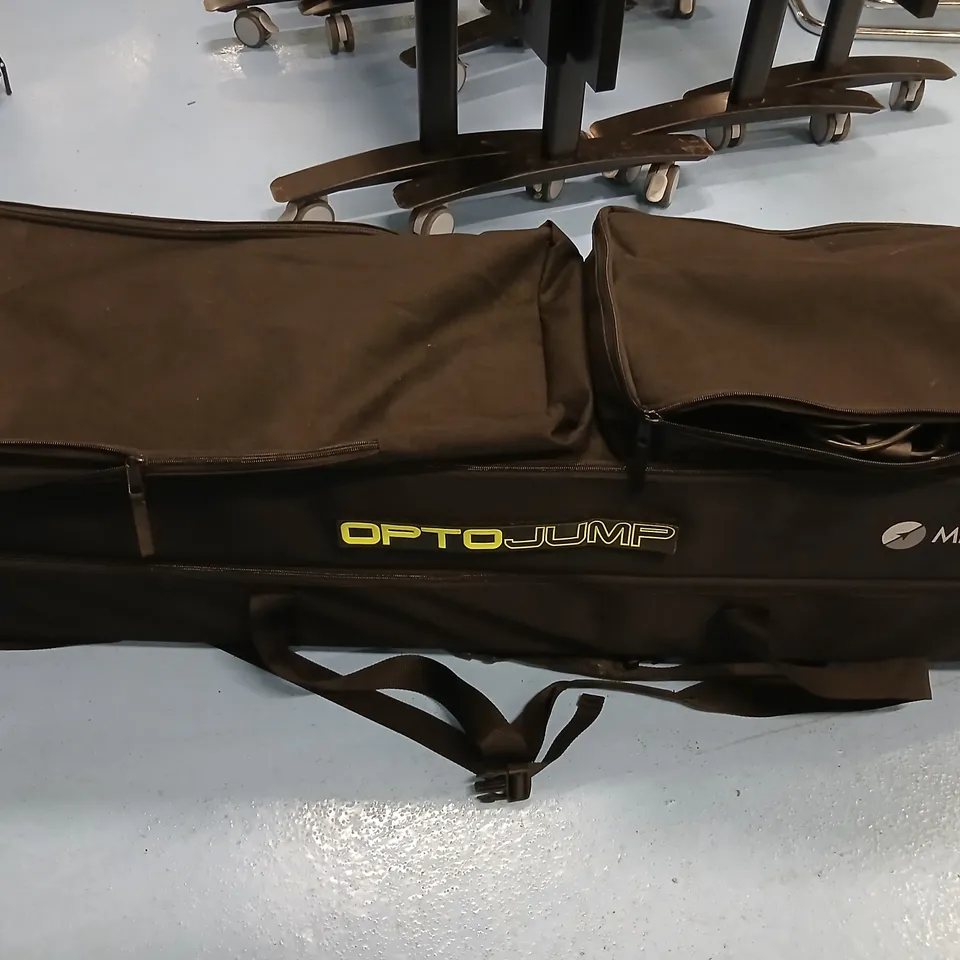 OPTOJUMP TX BY MICROGATE – PORTABLE JUMP TESTING SYSTEM WITH YELLOW RAILS