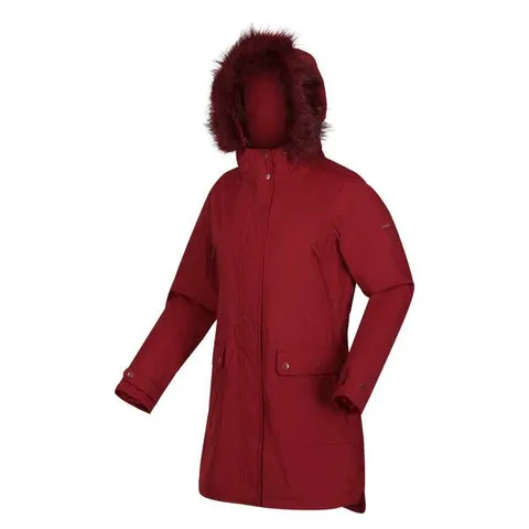 BRAND NEW REGATTA SABINKA COAT IN CABERNET - UK 8