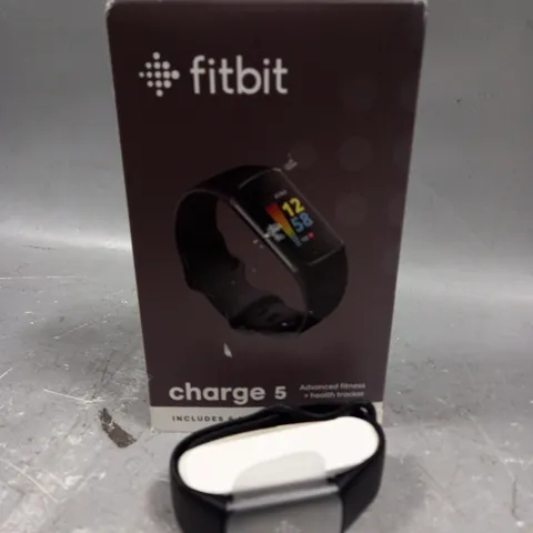 BOXED FITBIT CHARGE 5 FITNESS ACTIVITY TRACKER WATCH