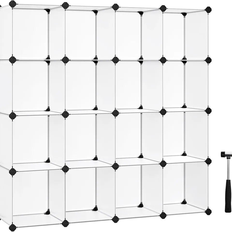 BOXED SONGMICS 16 STORAGE UNIT, SHOE RACK