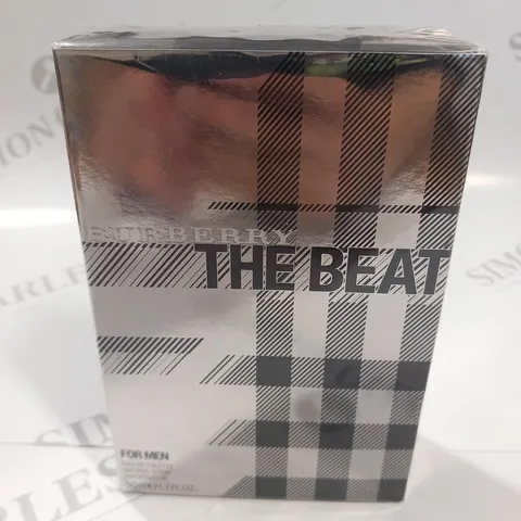 BOXED AND SEALED BURBERRY THE BEAT FOR MEN EAU DE TOILETTE 50ML