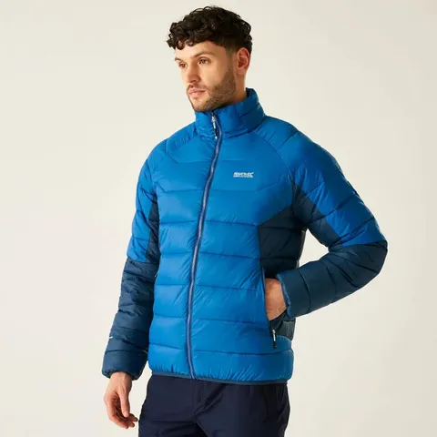 BRAND NEW REGATTA MENS DALENT LIGHTWEIGHT PADDED JACKET SNORKEL BLUE/MOONLIGHT UK MEDIUM