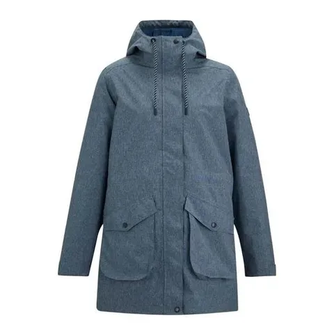 BRAND NEW REGATTA WOMENS/LADIES NAVAEH LINEAR WATERPROOF JACKET - 12