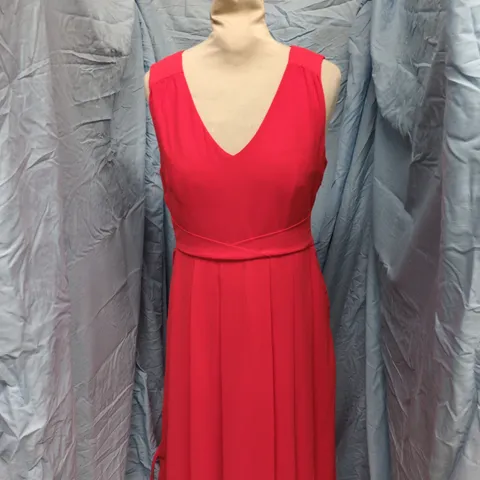 WALLIS PETITE RED DRESS – UK 8