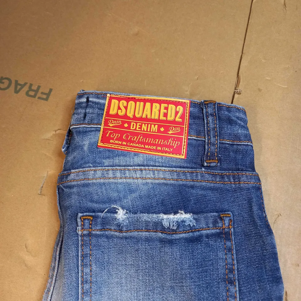 DSQUARED2 NAVY JEANS - UK 6