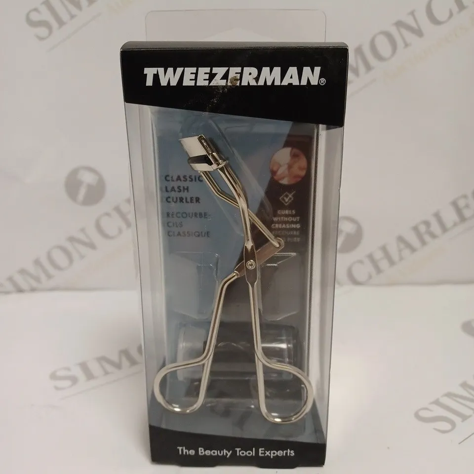 BOXED TWEEZERMAN DELUXE CLASSIC EYELASH CURLER 