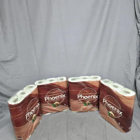 BOX OF 4X PHOENIX TOILET ROLL