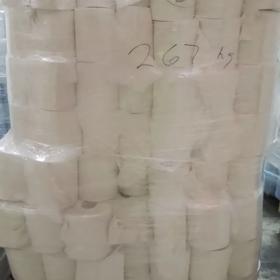 PALLET CONTAINING APPROXIMATELY 250 CLEANING PAPER ROLLS IN WHITE