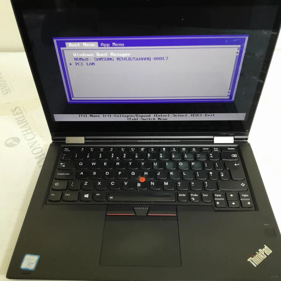 LENOVO THINKPAD X380 YOGA LAPTOP IN BLACK