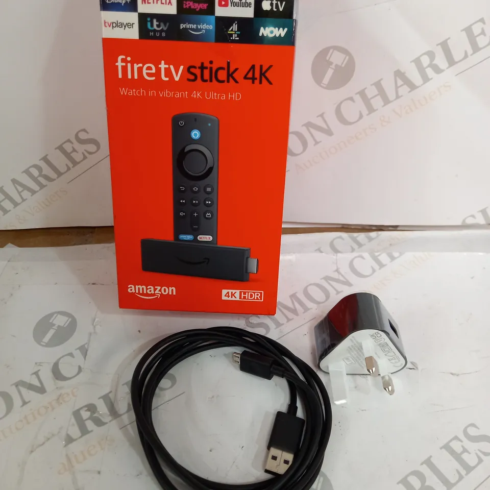 AMAZON FIRE TV STICK 4K BLACK 