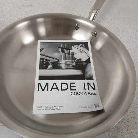 MADE IN COOKWARE FRYING PAN – STAINLESS STEEL, 10 INCH, MADE IN ITALY