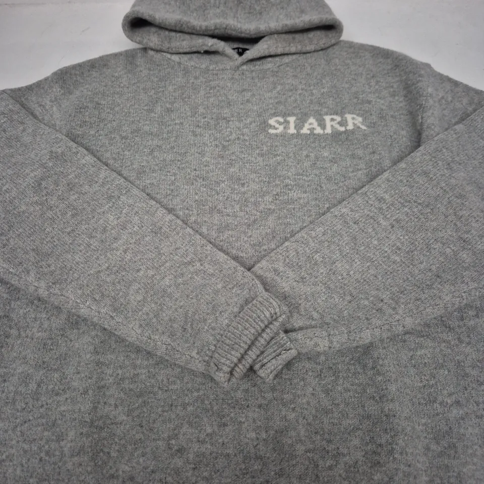 SIARR GREY HOODIE - LARGE
