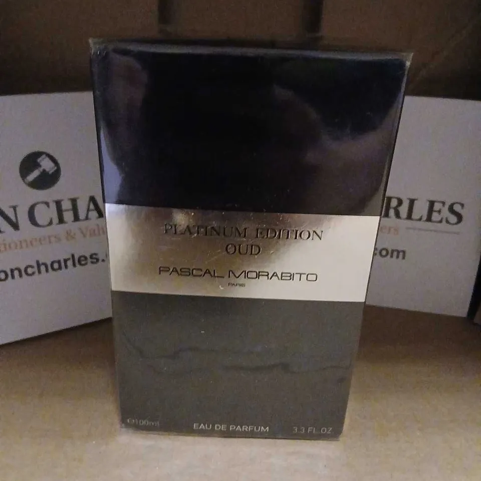 BOXED AND SEALED PLATINUM EDITION OUD PASCAL MORABITO PARIS EAU DE PARFUM 100ML