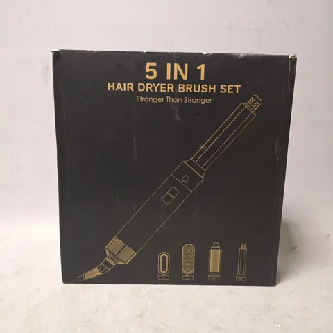 BOXED 5 IN 1 HAIR DRYER BRUSH SET