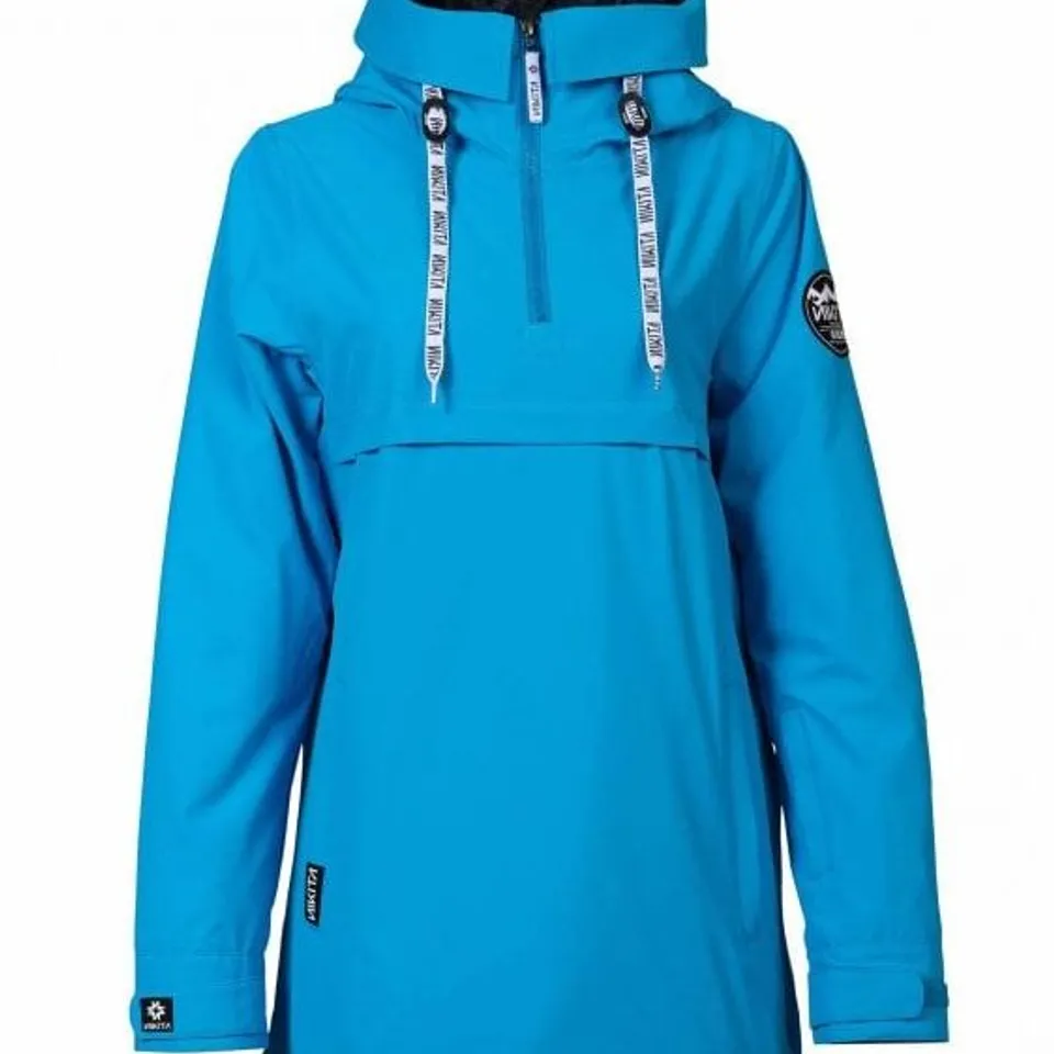 BRAND NEW NIKITA HEMLOCK WOMENS PULLOVER JACKET - DRESDEN BLUE SIZE LARGE