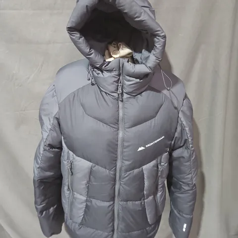 MONTERRAIN 700FP COAT IN GREY - MEDIUM
