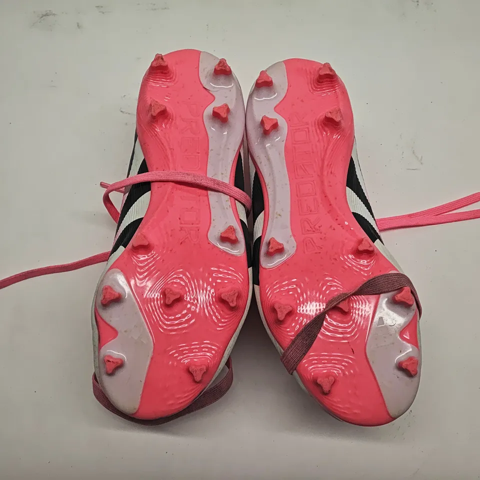 BECKHAM PREDATOR FOOTBALL BOOTS – PINK, KIDS UK 2.5