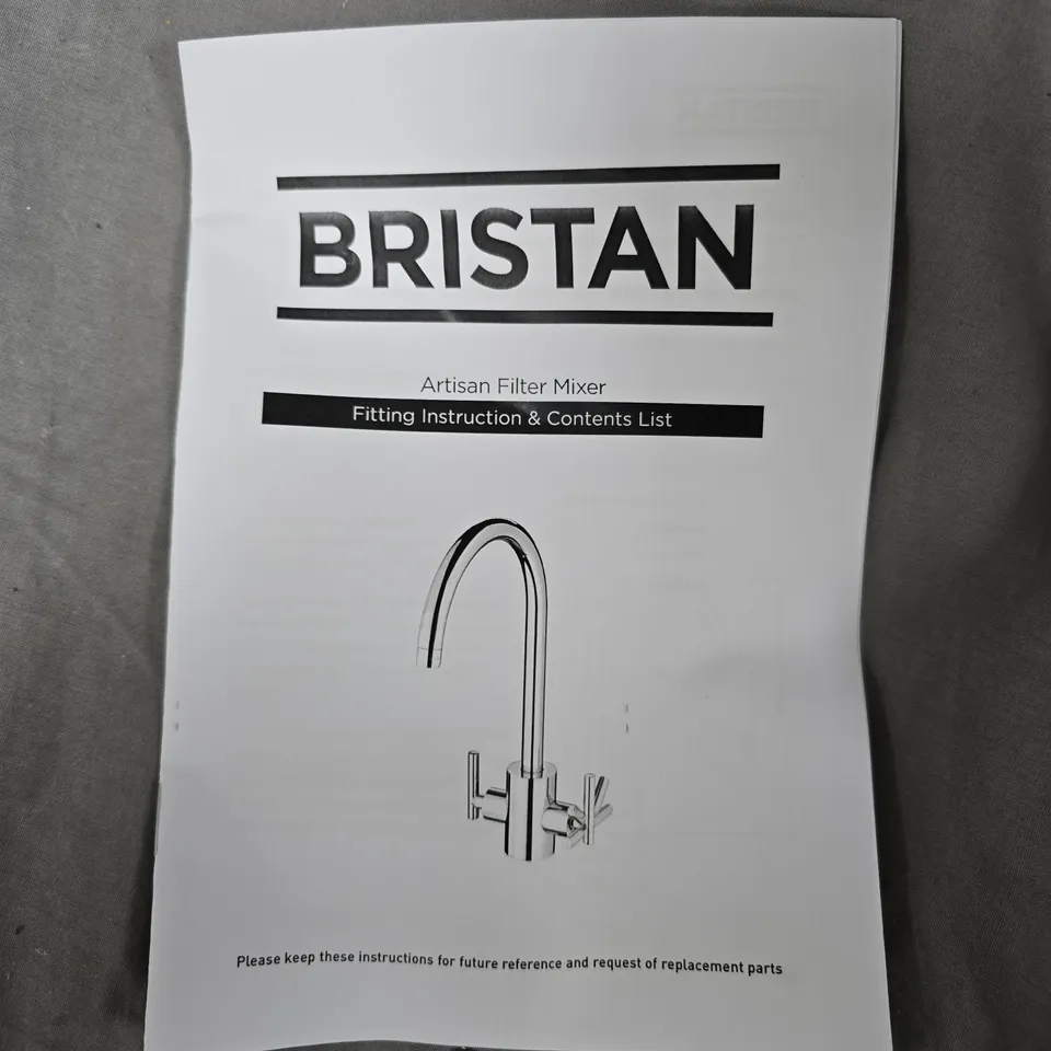 BRISTAN ARTISAN MONOBLOC SINK MIXER