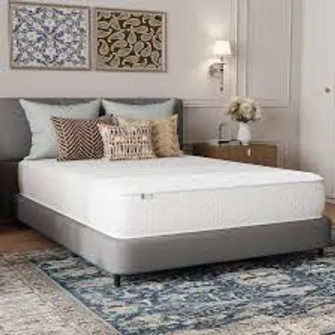 NOVILLA 4FT6 DOUBLE MATTRESS 27CM – BREATHABLE HYBRID POCKET SPRUNG, MEDIUM FIRM, MOTION ISOLATION, MATTRESS IN A BOX (135X190CM) (1BOX)