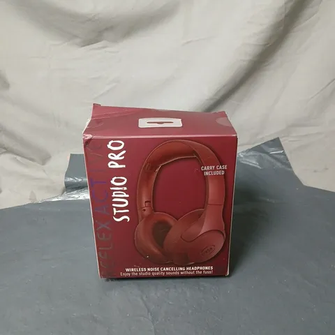 RELAX ACTIVE STUDIO PRO WIRELESS NOISE CANCELLING HEADPHONES WITH CARRY CASE, BOXED