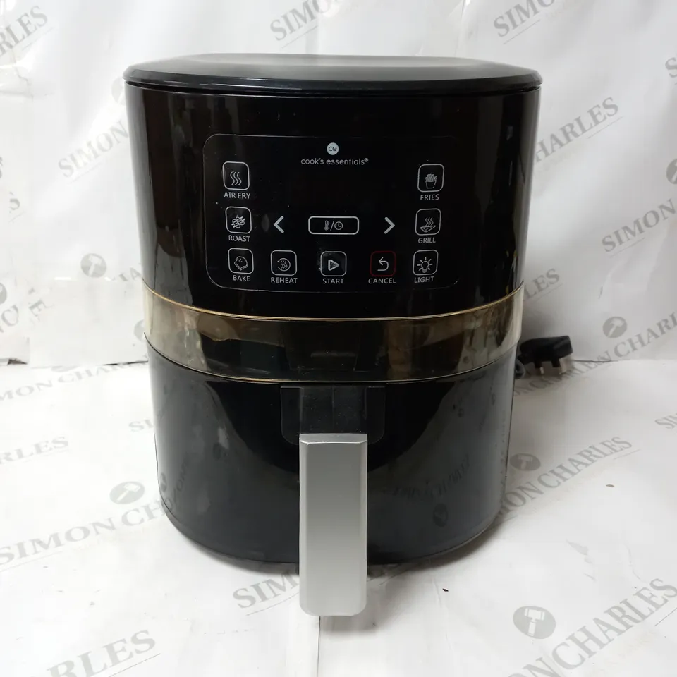OUTLET COOK'S ESSENTIALS 4.0L AIR FRYER - BLACK