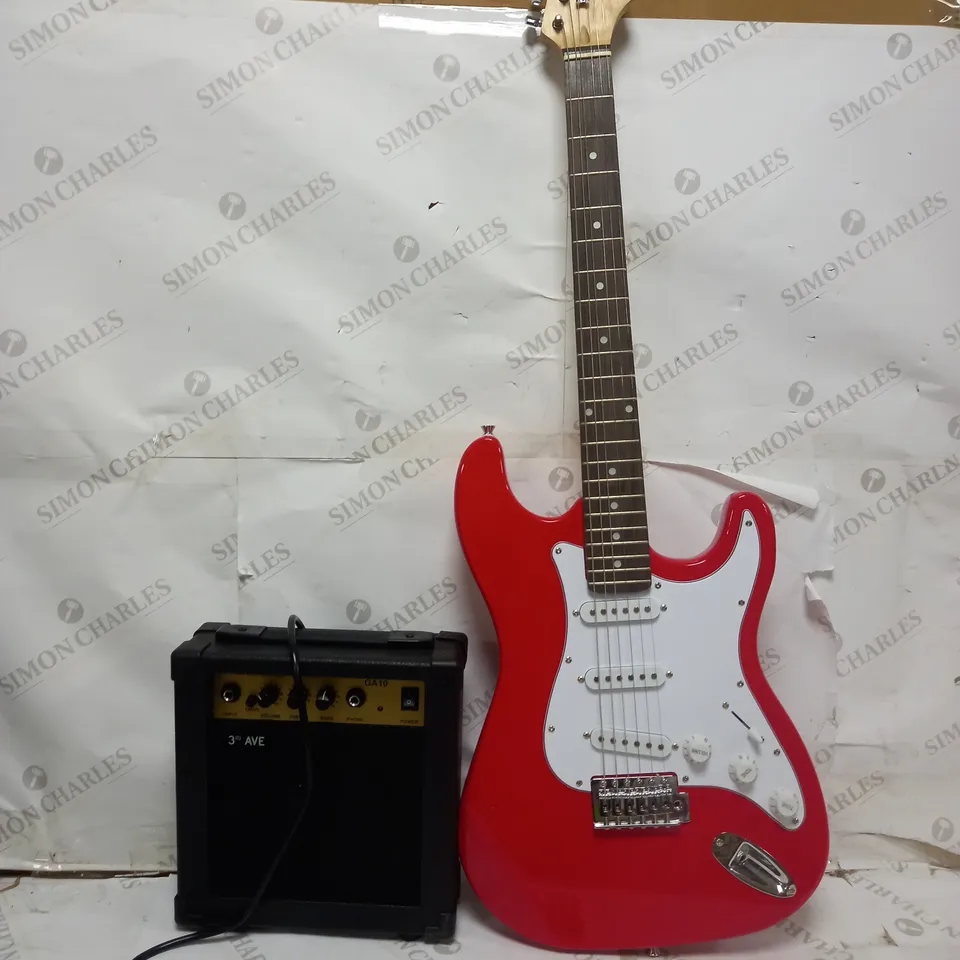 ROCKET FULL SIZE ELECTRIC GUITAR WITH AMP RRP £168.99