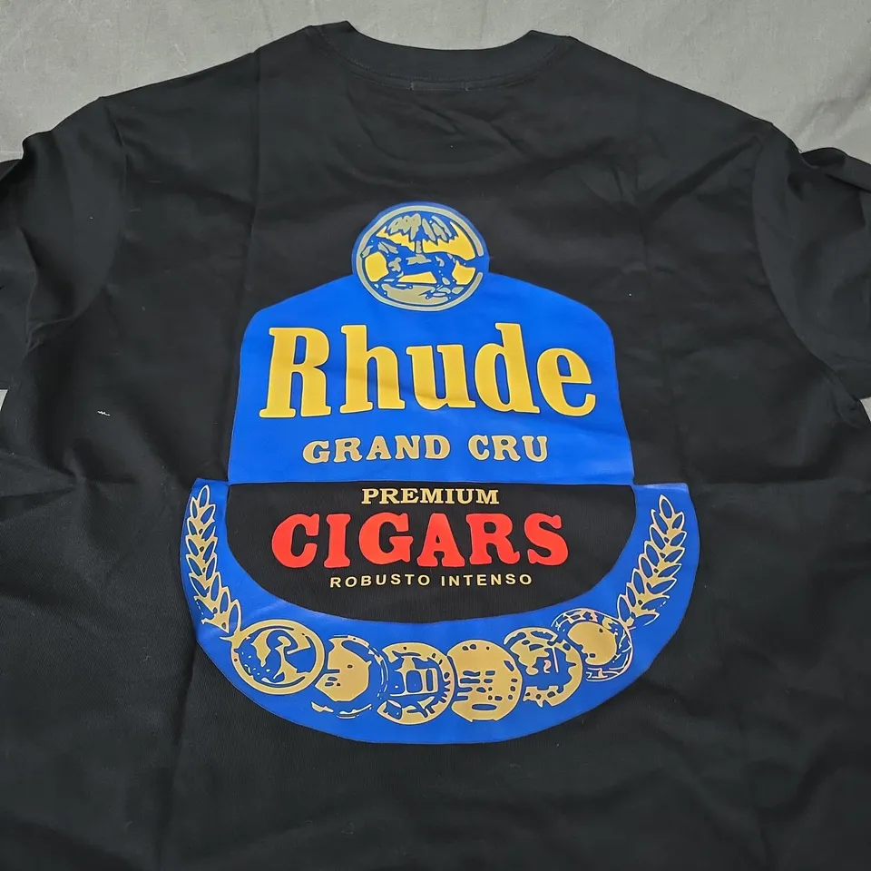RHUDE GRAND CRU GRAPHIC T-SHIRT - SIZE M