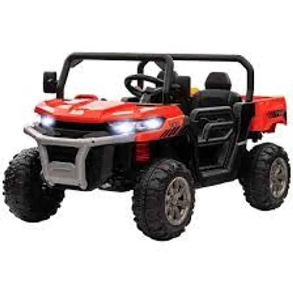BOXED HOMCOM 12V 2 SEATER KIDS ELECTRIC RIDE-ON CAR (1 BOX)