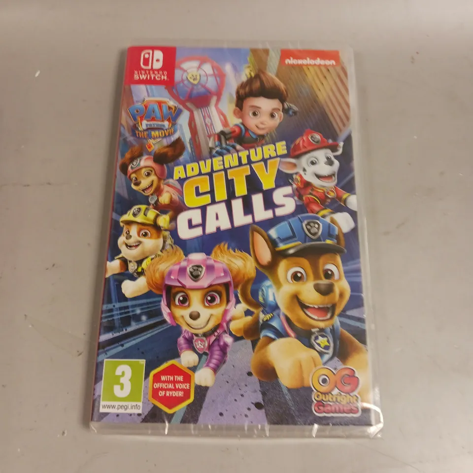 BRAND NEW SEALED ADVENTURE CITY CALLS FOR NINTENDO SWITCH