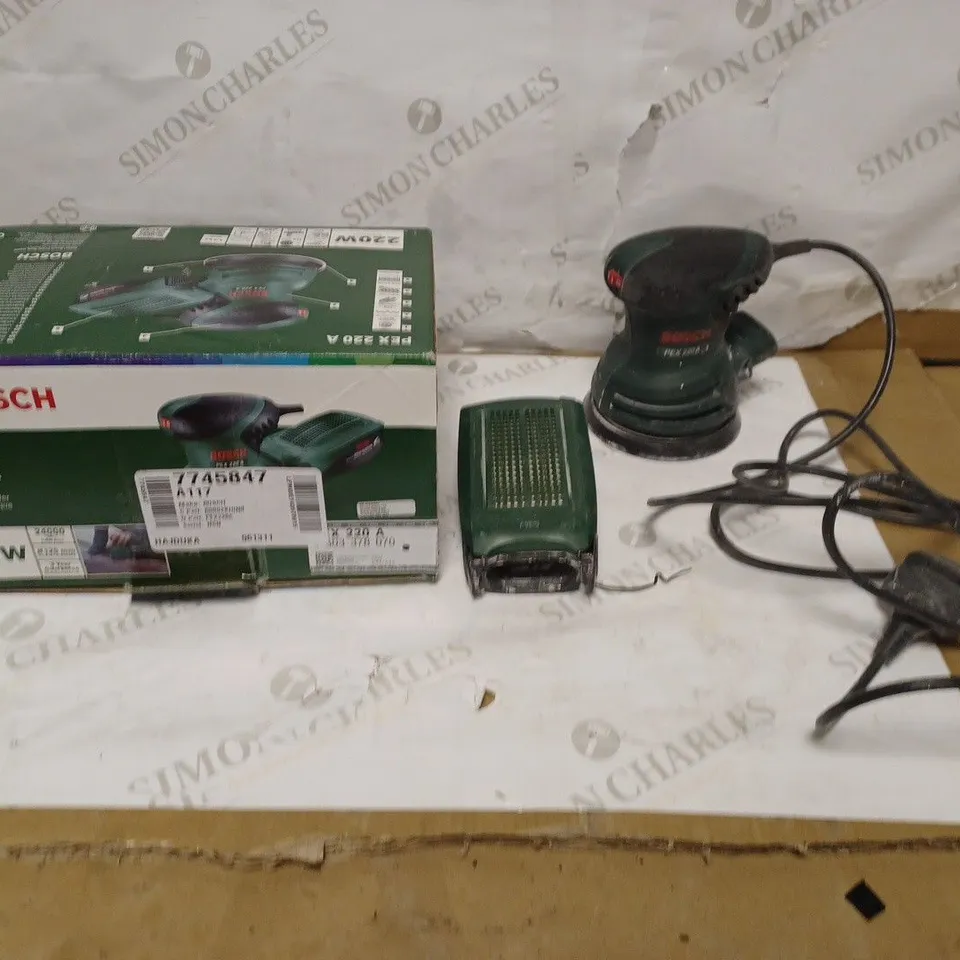 BOSCH PEX 220A ORBIT SANDER