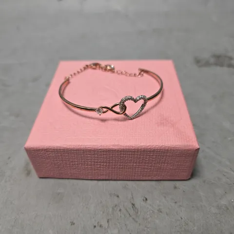 SWAROVSKI INFINITY HEART BRACELET 