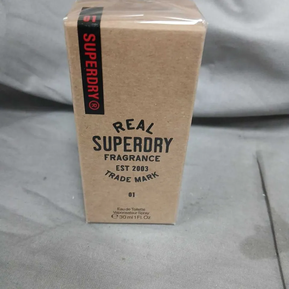 BOXED AND SEALED SUPERDRY EAU DE TOILETTE 30ML
