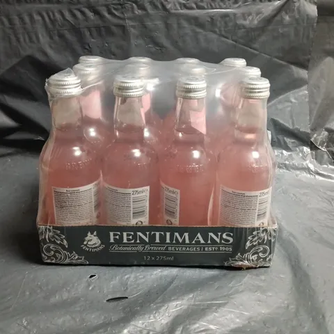 FENTIMANS ROSE LEMONADE - 12 X 275ML BOTTLES
