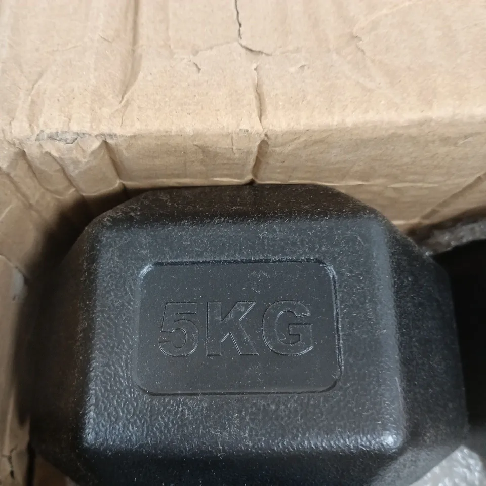 DUMBBELLS – (2X5KG), BOXED