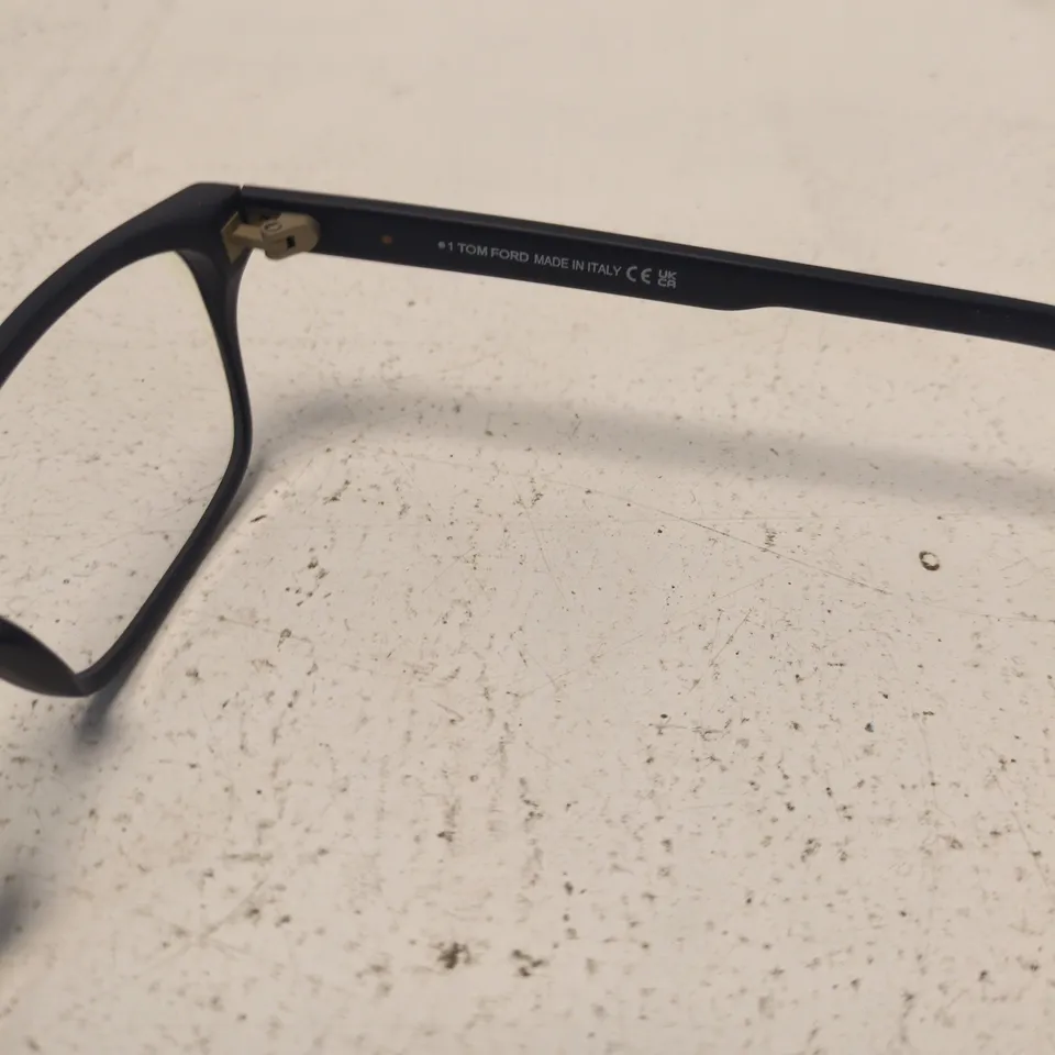 TOM FORD EYEWEAR BLACK RECTANGULAR EYEGLASSES