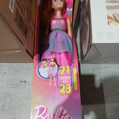 BARBIE 28-INCH FASHION DOLL IN ORIGINAL PINK BOX