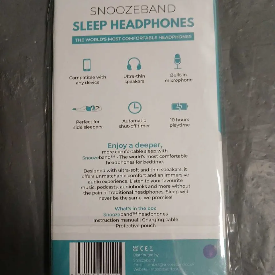 SNOOZEBAND SLEEP HEADPHONES