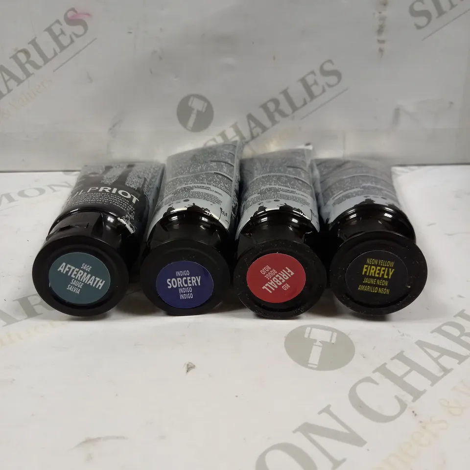 PULP RIOT SEMI PERMANENT HAIR COLOURS TO INCLUDE SAGE, INDIGO, RED ETC