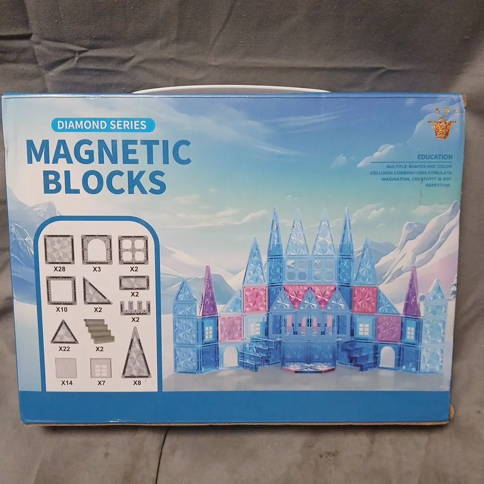 MAGNETIC BLOCKS – DIAMOND SERIES, 102 PCS